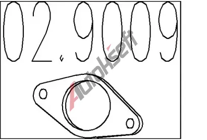 MTS Tsnn vfukov trubky MTS 02.9009, 02.9009