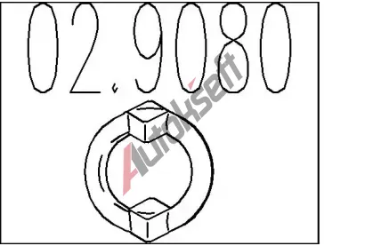 MTS Zarka tlumie vfuku MTS 02.9080, 02.9080