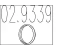 Tsnic krouek vfukov trubky MTS ‐ MTS 02.9339