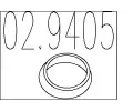 Tsnic krouek vfukov trubky MTS ‐ MTS 02.9405