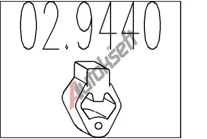 MTS Zarka tlumie vfuku MTS 02.9440, 02.9440