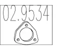 Tsnn vfukov trubky MTS ‐ MTS 02.9534