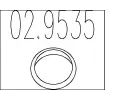 Tsnic krouek vfukov trubky MTS ‐ MTS 02.9535