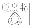 Tsnn vfukov trubky MTS ‐ MTS 02.9548
