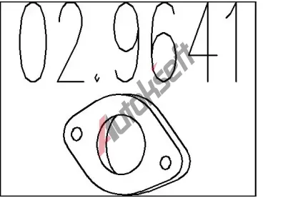 MTS Tsnn vfukov trubky MTS 02.9641, 02.9641