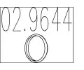 Tsnic krouek vfukov trubky MTS ‐ MTS 02.9644