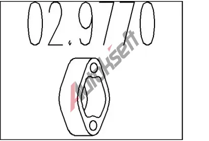 MTS Zarka tlumie vfuku MTS 02.9770, 02.9770