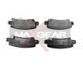 MAXGEAR Sada brzdovch destiek ‐ MXG 19-0449