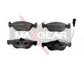 MAXGEAR Sada brzdovch destiek ‐ MXG 19-0655