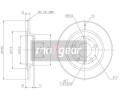 MAXGEAR Brzdov kotou MAX - 280 mm MXG 19-0758MAX, 19-0758MAX