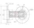 Brzdov kotou MAXGEAR ‐ MXG 19-0938