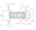 Brzdov kotou MAXGEAR ‐ MXG 19-0973