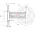 MAXGEAR Brzdov kotou - 284 mm ‐ MXG 19-0995