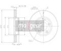 MAXGEAR Brzdov kotou - 278 mm ‐ MXG 19-1012
