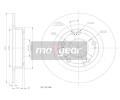 MAXGEAR Brzdov kotou - 260 mm ‐ MXG 19-1854