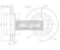 Brzdový kotouč MAXGEAR ‐ MXG 19-1858 Brzdový kotouč MAXGEAR ‐ MXG 19-1858