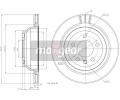 MAXGEAR Brzdov kotou - 314 mm ‐ MXG 19-1874