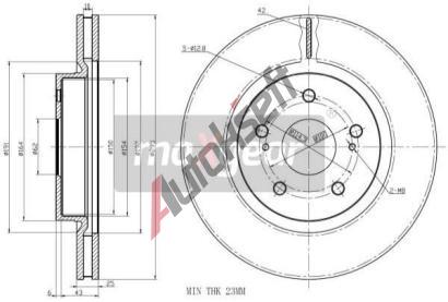 MAXGEAR Brzdov kotou - 295 mm MXG 19-1952, 19-1952