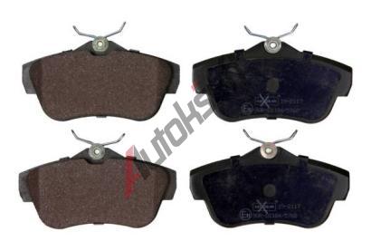 MAXGEAR Sada brzdových destiček MXG 19-2117, 19-2117 MAXGEAR Sada brzdových destiček MXG 19-2117, 19-2117