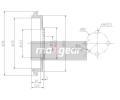 MAXGEAR Brzdov buben ‐ MXG 19-2245