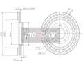 Brzdov kotou MAXGEAR ‐ MXG 19-2273MAX