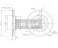 MAXGEAR Brzdov kotou - 300 mm MXG 19-2301, 19-2301