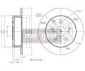 MAXGEAR Brzdov kotou - 280 mm ‐ MXG 19-2353