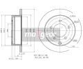 MAXGEAR Brzdov kotou - 262 mm MXG 19-2389, 19-2389