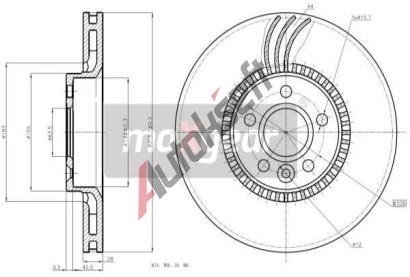 MAXGEAR Brzdov kotou - 316 mm MXG 19-2429, 19-2429