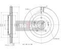 Brzdov kotou MAXGEAR ‐ MXG 19-2445