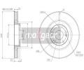 Brzdov kotou MAXGEAR ‐ MXG 19-2503
