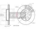 MAXGEAR Brzdov kotou - 235 mm ‐ MXG 19-2540