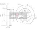 Brzdov kotou MAXGEAR ‐ MXG 19-2549