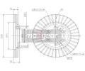 Brzdov kotou MAXGEAR ‐ MXG 19-2649