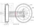 Brzdov buben MAXGEAR ‐ MXG 19-2857