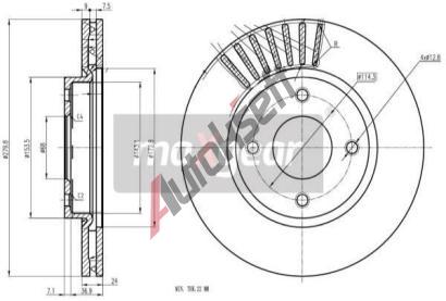 MAXGEAR Brzdov kotou - 279 mm MXG 19-3353, 19-3353