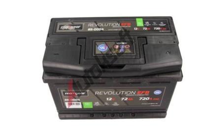 MAXGEAR 72Ah P, s.p. 720A, 12V, 278x175x190 MXG 85-0004, 85-0004