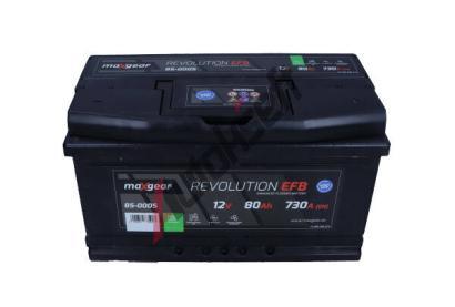 MAXGEAR 80Ah P, s.p. 730A, 12V, 315x175x175 MXG 85-0005, 85-0005