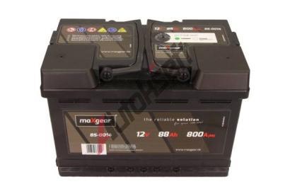MAXGEAR 88Ah DX, s.p. 800A, 12V, 278x175x190 MXG 85-0014, 85-0014