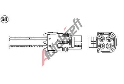 NGK Lambda sonda NG 0189, 0189