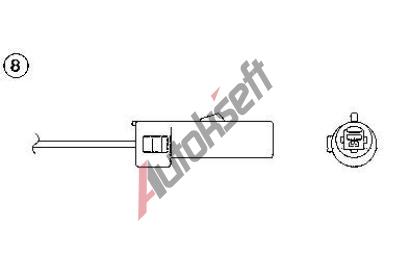 NGK Lambda sonda NG 0207, 0207