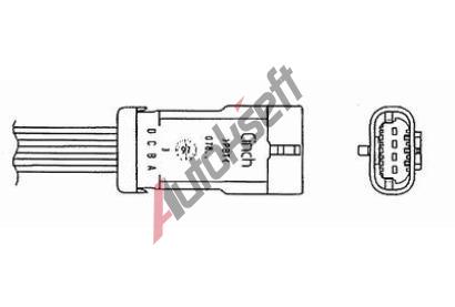 NGK Lambda sonda NG 0387, 0387 NGK Lambda sonda NG 0387, 0387