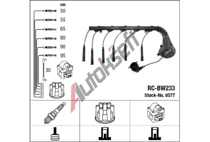 NGK Sada kabel pro zapalovn NG 0577, 0577