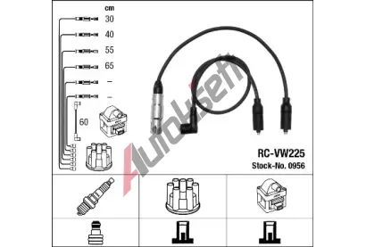 NGK Sada kabel pro zapalovn NG 0956, 0956