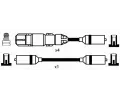 NGK Sada kabel pro zapalovn NG 0961, 0961