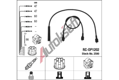 NGK Sada kabel pro zapalovn NG 2590, 2590