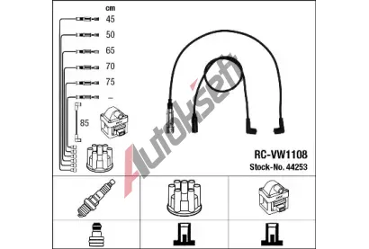NGK Sada kabel pro zapalovn NG 44253, 44253