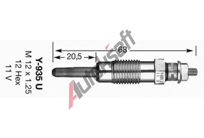 NGK havc svka D-Power 23 NG 4791, 4791