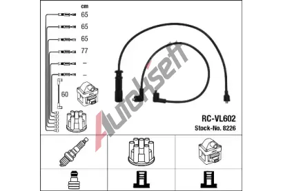 NGK Sada kabel pro zapalovn NG 8226, 8226
