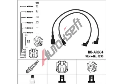 NGK Sada kabel pro zapalovn NG 8230, 8230